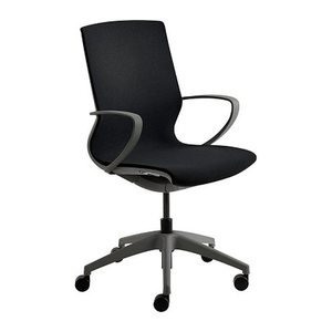 Mayer Bürostuhl myMORRIS, 2445 617 Stoff schwarz, Gestell grau