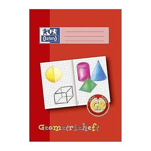 OXFORD Geometriehefte Lineatur GR punktraster DIN A4 ohne Rand, 16 Blatt, 1 St.