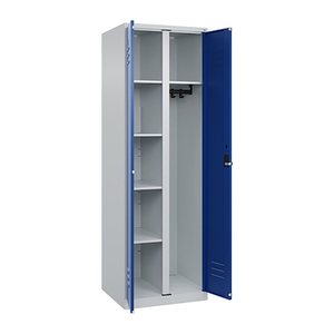 CP Spind Classic Plus enzianblau, lichtgrau 080600-20 S10003, 1 Schließfach 60,0 x 50,0 x 185,0 cm