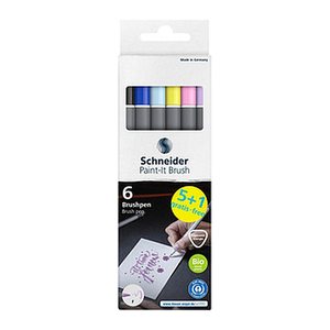 Schneider Paint-It 070 Filzstifte farbsortiert, 6 St.