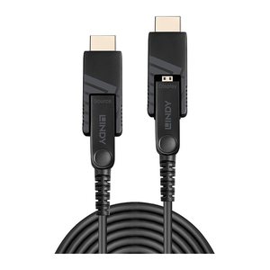 LINDY HDMI Fibre Optic Hybrid Micro-HDMI 18G Kabel 50m