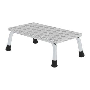 MUNK Montagetritt 50031 silber 1 Stufen, H: 20,0 cm