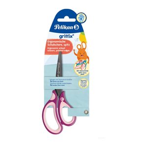Pelikan Papierschere griffix® lila-rosa 14,0 cm