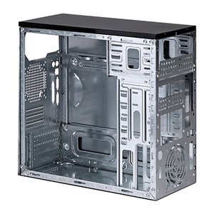 Linkworld PC Gehäuse Micro ATX 7271-22 USB 3.0 Stahl