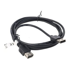 goobay USB 2.0 A USB-Kabel 1,8 m schwarz, 1 St.