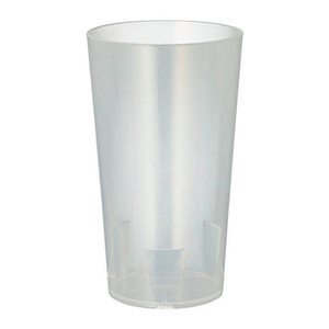 STARPAK Mehrweg-Trinkbecher transparent 0,4 l, 10 St.