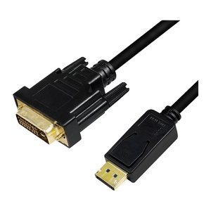 Logilink DisplayPort-Kabel DP 1.2 zu DVI 1.2 2,0m schwarz