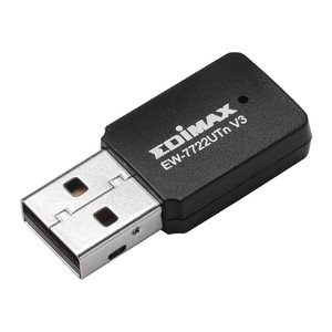 EDIMAX WL-USB EW-7722UTN V3 N300 2T2R Wireless USB Adapter