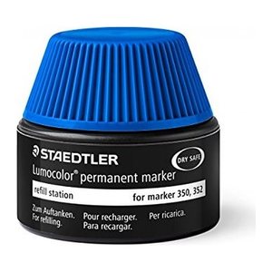 STAEDTLER Nachfülltinte Lumocolor perm blau