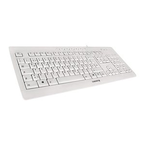 CHERRY STREAM 3.0 Tastatur Wired CH weiß/grau