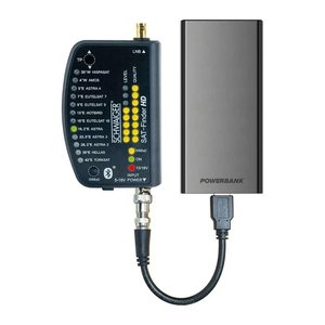 Schwaiger Digitaler Sat-Finder HD + Akku Bluetooth eig. APP
