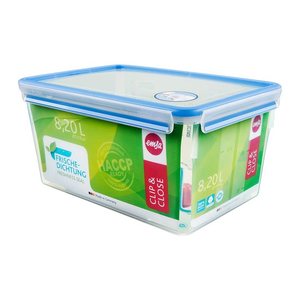 emsa Frischhaltedose CLIP & CLOSE 16,2 cm hoch transparent 8,0 l, 1 St.