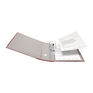 FALKEN Color Ordner rot Kunststoff 8,0 cm DIN A4, 1 St.
