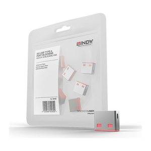 LINDY USB Typ A Portschlösser 10xPink Erweiterung für 40450