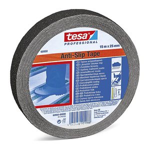 tesa Anti-Rutsch-Band Professional 60950 schwarz 25,0 mm x 15,0 m