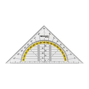 WESTCOTT Geometrie-Dreieck 14,0 cm