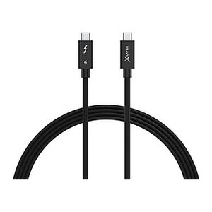 XLAYER Thunderbolt 4 Kabel USB-C 1,0 m schwarz, 1 St.