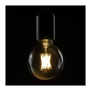 SEGULA LED Globe 80 klar E27 6,5W 2700K dimmbar