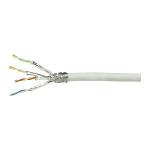 Logilink Netzwerk Verlegekabel S/FTP Cat.7, weiß, 100m