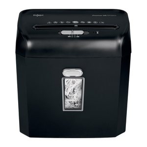 Rexel ProMax RPS812 Aktenvernichter mit Streifenschnitt P-2, 6 mm, bis 8 Blatt, schwarz