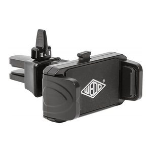 WEDO Smartphone Halter Clip-it für KFZ mit Klemmhalter sw