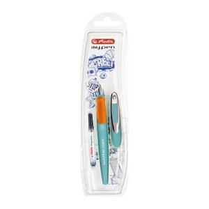 herlitz my.pen Patronenfüller türkis/orange M (mittel), 1 St.