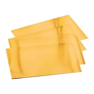 folia Prägefolie gold, 3 Blatt