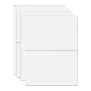LUMA Einlegeblätter für Karten weiß DIN B6, 10 Blatt, 10 St.