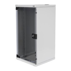 DIGITUS Wandgehäuse 254 mm (10") - 312x300 mm (BxT) 12U grau