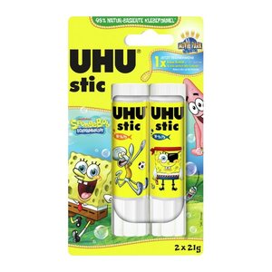 UHU stic SpongeBob Schwammkopf Klebestifte 21,0 g, 2 St.