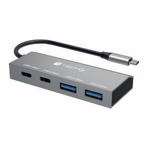 Techly Hub USB 3.2 2xUSB-A/2x USB C
