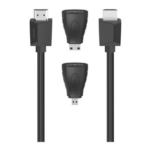 hama Ultra High Speed HDMI Kabel 1,5 m schwarz, 1 St.