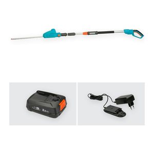 GARDENA THS 42/18V P4A Ready-To-Use Set Akku-Stabheckenschere 18,0 V, mit 1 Akku