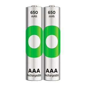 GP Akkus ReCyko+ Ni-MH Micro AAA 650 mAh, 2 St.
