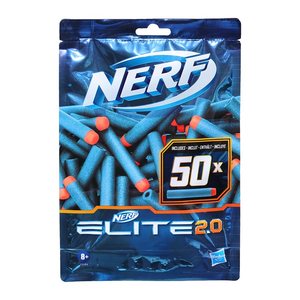 Hasbro Blasterzubehör Nerf Elite 2.0 Dart Nachfüllpack blau, orange , 50 St.