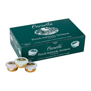 Carnella Fleisch-Sortiment Brotaufstrich, 60x 24,0 g