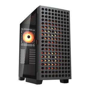 COUGAR Gehäuse Midi-Tower Airface ECO, ARGB, Schwarz