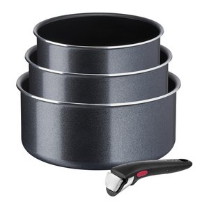 Tefal® Pfannen-Set INGENIO XL FORCE schwarz 4-tlg., 1 Set