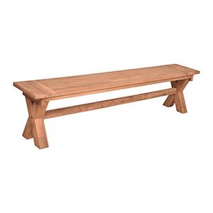 Garden Pleasure Gartenbank KISAR 940282 braun Holz 200,0 cm