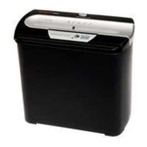 GENIE 255 CD Aktenvernichter mit Streifenschnitt P-1, 7 mm, bis 7 Blatt, schwarz