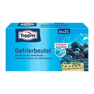 Toppits Gefrierbeutel 2,0 l, 35 St.