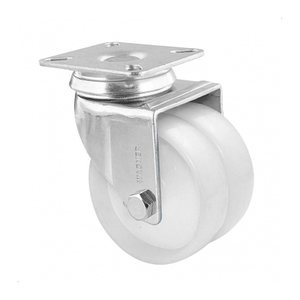 WAGNER® design yourself Apparate-Doppel-Lenkrolle ECO RO 1277 weiß