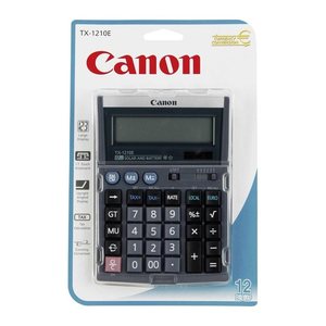 Canon TX-1210E Tischrechner grau/silber