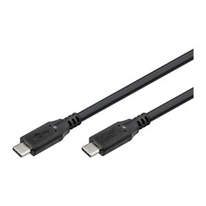 goobay USB 4 USB-Kabel 1,5 m schwarz, 1 St.