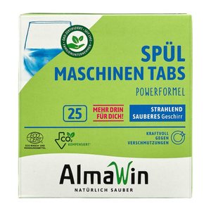 AlmaWin Spülmaschinentabs, 25 St.