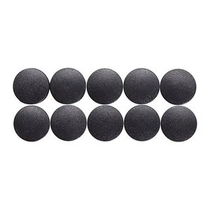 MAUL Magnete schwarz, Kunststoff Ø 1,5 cm, 10 St.