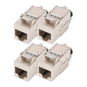 DIGITUS Keystone Modul werkzeugfrei. Montageschluss 4 Stk.
