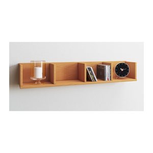 VCM my home Wandregal Honsa buche 97,0 x 17,0 x 15,0 cm, 1 St.