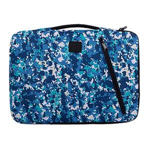 Exacompta Laptophülle Veggie Kunstfaser blau bis 35,6 cm (14 Zoll)
