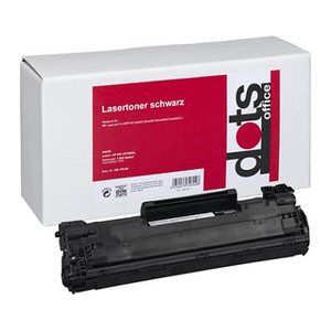 dots  schwarz Toner kompatibel zu HP 83A (CF283A)